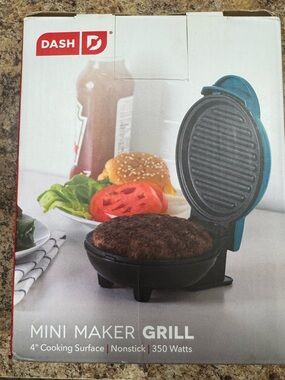 Dash Mini Maker Grill New